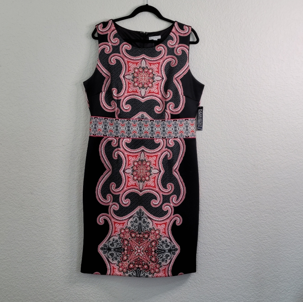 Black and Red Dress